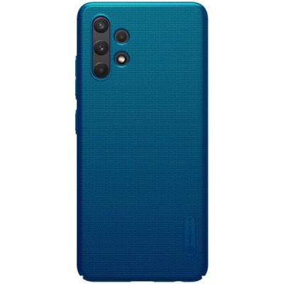 Samsung Galaxy A32 4G (A325F) „Nillkin“ Frosted Shield mėlynas plastikinis dėklas, nugarėlė | Priedai.lt