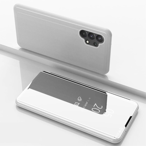 Plastikust tahke kaaned - hõbedane (Galaxy A32 4G)