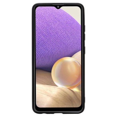 Samsung Galaxy A32 4G (A325F) Shell kieto silikono TPU juodas dėklas - nugarėlė | Priedai.lt