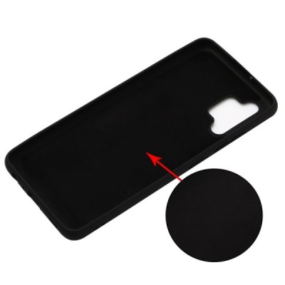 Samsung Galaxy A32 4G (A325F) Shell kieto silikono TPU juodas dėklas - nugarėlė | Priedai.lt