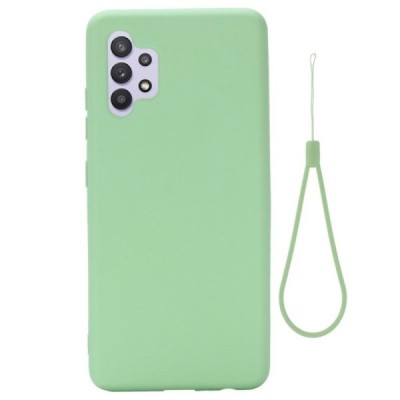 Samsung Galaxy A32 4G (A325F) Shell kieto silikono TPU žalias dėklas - nugarėlė | Priedai.lt