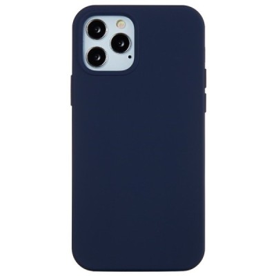 Apple iPhone 12 (12 Pro) kieto silikono TPU mėlynas dėklas - nugarėlė | Priedai.lt