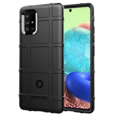 Samsung Galaxy A71 (5G) kieto silikono TPU juodas dėklas - nugarėlė | Priedai.lt