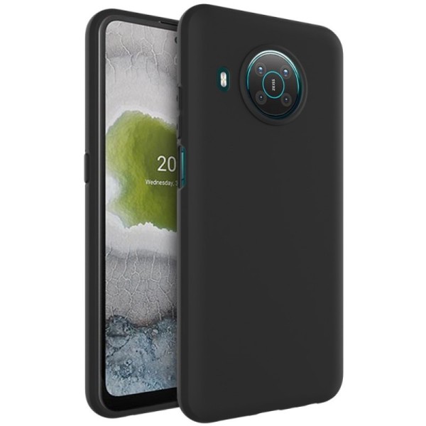 „Imak“ Kõva silikoon (TPU) kaaned - must (Nokia X20 / X10)