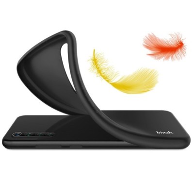 Asus Rog Phone 5 (ZS673KS) „Imak“ kieto silikono TPU juodas dėklas - nugarėlė | Priedai.lt