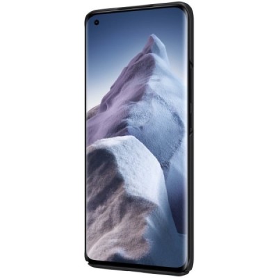 Xiaomi Mi 11 Ultra Nillkin Frosted Shield juodas plastikinis dėklas | Priedai.lt