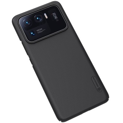 Xiaomi Mi 11 Ultra Nillkin Frosted Shield juodas plastikinis dėklas | Priedai.lt