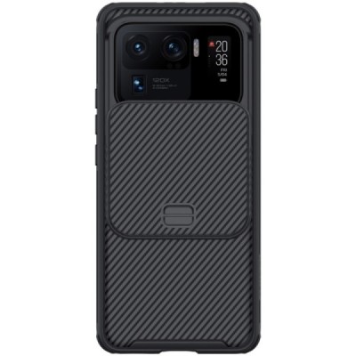 Xiaomi Mi 11 Ultra Nillkin CamShield juodas dėklas, nugarėlė su kameros apsauga | Priedai.lt