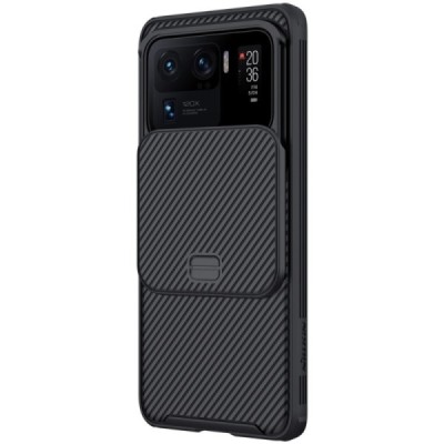 Xiaomi Mi 11 Ultra Nillkin CamShield juodas dėklas, nugarėlė su kameros apsauga | Priedai.lt