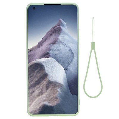 Xiaomi Mi 11 Ultra Shell kieto silikono TPU žalias dėklas - nugarėlė | Priedai.lt