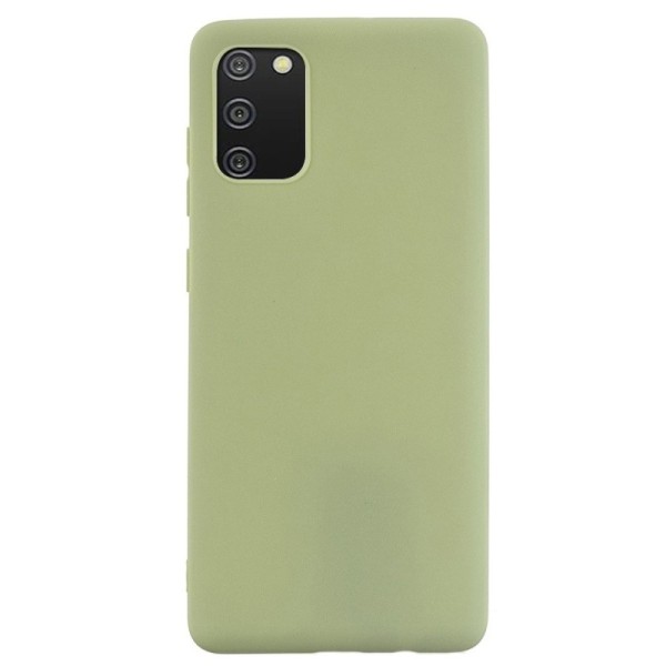„Shell“ Kõva silikoon (TPU) kaaned - roheline (Galaxy A02s)