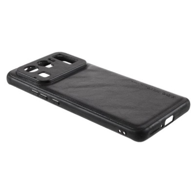 „X-Level“ Vintage serijos Xiaomi Mi 11 Ultra  juodas odinis dėklas - nugarėlė | Priedai.lt
