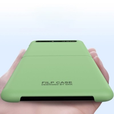 Samsung Galaxy Z Flip (F700) GKK Creative plastikinis žalias dėklas - nugarėlė | Priedai.lt