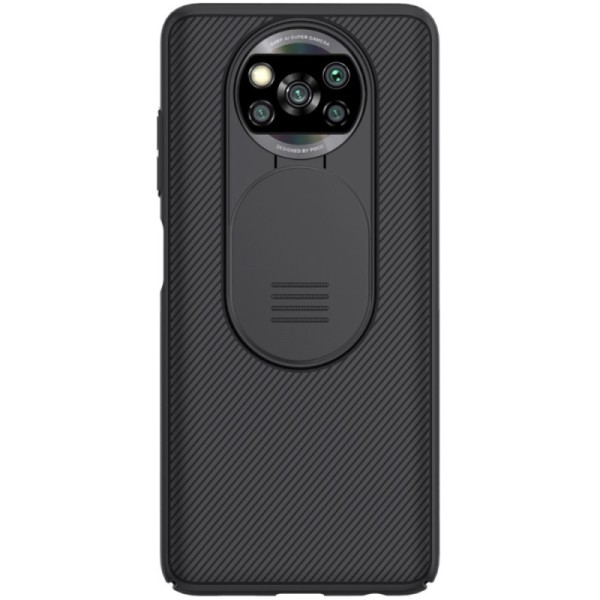 „Nillkin“ CamShield kaaned - must (Poco X3 / X3 Pro)