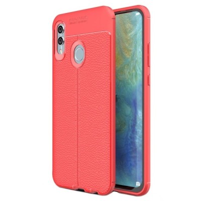 Huawei P smart 2019 (Honor 10 Lite) FOCUS kieto silikono TPU raudonas dėklas - nugarėlė | Priedai.lt