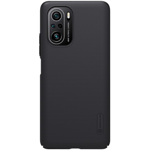 „Nillkin“ Frosted Shield kaaned - must (Poco F3 / Mi 11i)