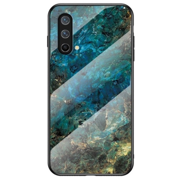 „Marble“ Kõva silikoon (TPU) kaaned - sinine (OnePlus Nord CE)