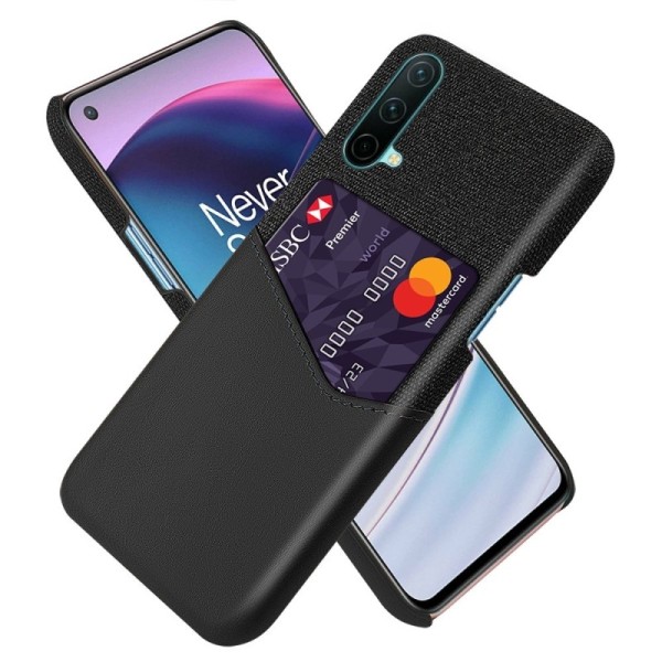 „KSQ“ Shell kaaned taskuga - must (OnePlus Nord CE)