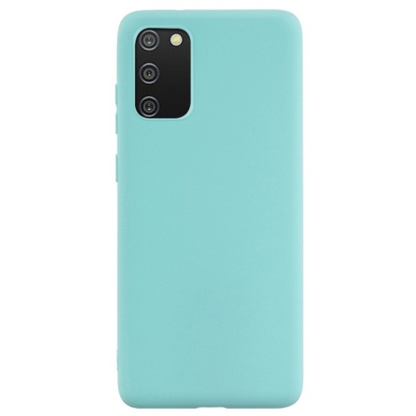 „Shell“ Kõva silikoon (TPU) kaaned - piparmünt (Galaxy A02s)
