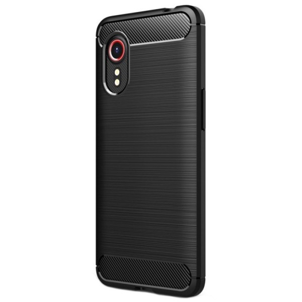 „Carbon“ Kõva silikoon (TPU) kaaned - (Galaxy Xcover 5)