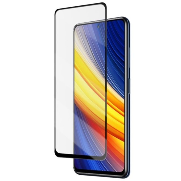 „Mocolo“ 3D Tempered Glass kaitsev ekraaniklaas - must (Poco X3 / X3 Pro)