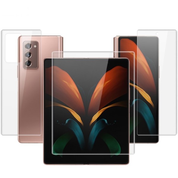„Imak“ kaitsekiled ekraanile ja tagaküljele (täielik katvus) - läbipaistev (Galaxy Z Fold2)