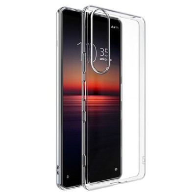 Sony Xperia 1 III kieto silikono TPU skaidrus dėklas - nugarėlė | Priedai.lt