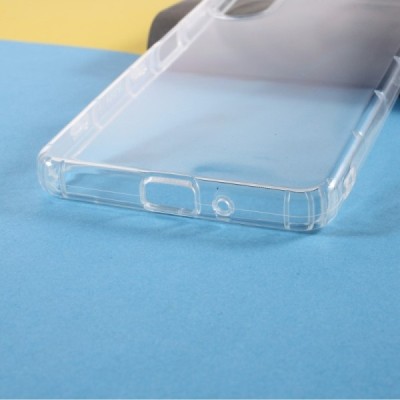 Sony Xperia 1 III kieto silikono TPU skaidrus dėklas - nugarėlė | Priedai.lt