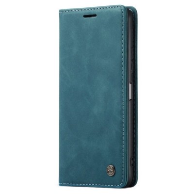 Xiaomi Redmi Note 10 Pro CaseMe Retro solidus atverčiamas žalias odinis dėklas - knygutė | Priedai.lt