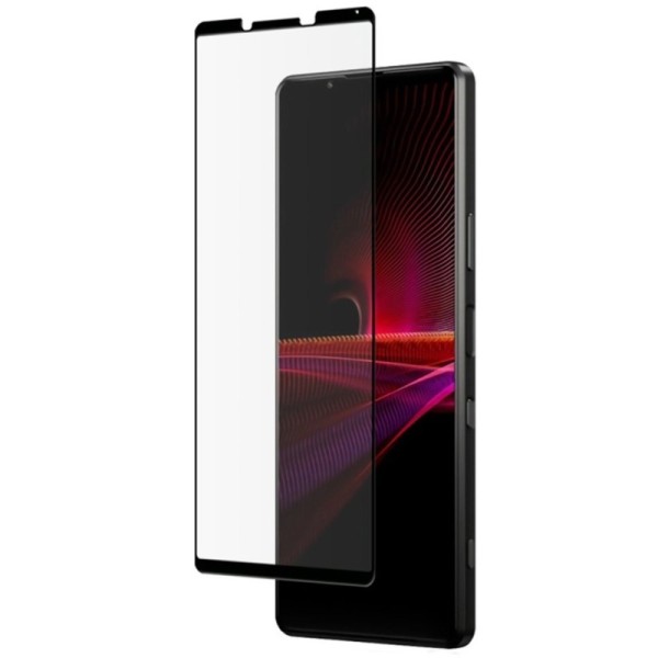 „Mocolo“ Tempered Glass täielik katvus kaitsev ekraaniklaas 0.2 mm - must (Xperia 1 III)
