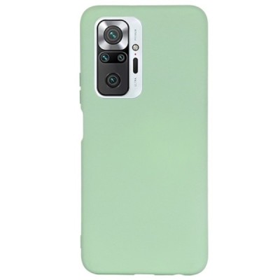 Xiaomi Redmi Note 10 Pro Shell kieto silikono TPU žalias dėklas - nugarėlė | Priedai.lt