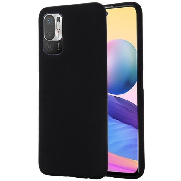 „Shell“ Kõva silikoon (TPU) kaaned - must (Poco M3 Pro / Redmi Note 10 5G)