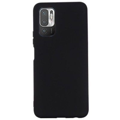 Xiaomi Poco M3 Pro (Redmi Note 10 5G) Shell kieto silikono TPU juodas dėklas - nugarėlė | Priedai.lt