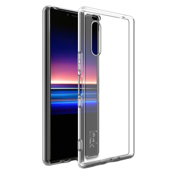 „Imak“ Kõva silikoon (TPU) kaaned - läbipaistev (Xperia 5)