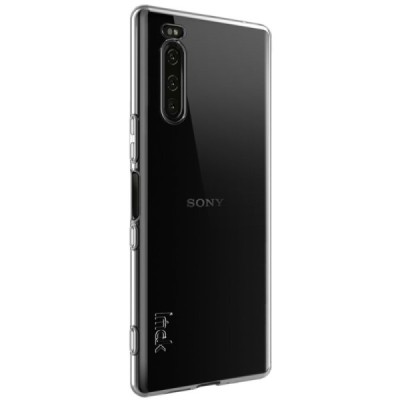 Sony Xperia 5 Imak kieto silikono TPU skaidrus dėklas - nugarėlė | Priedai.lt