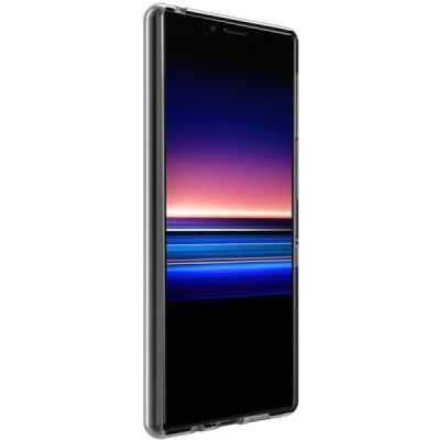 Sony Xperia 5 Imak kieto silikono TPU skaidrus dėklas - nugarėlė | Priedai.lt