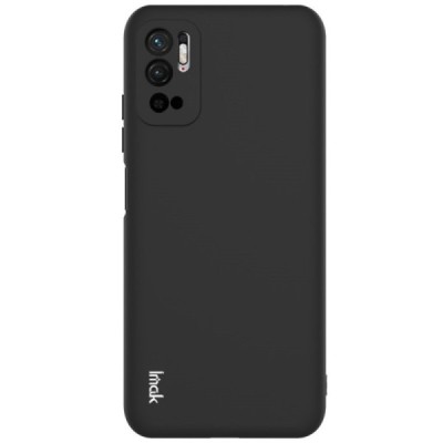 Xiaomi Poco M3 Pro (Redmi Note 10 5G) „Imak“ kieto silikono TPU juodas dėklas - nugarėlė | Priedai.lt