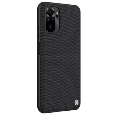 Xiaomi Redmi Note 10 4G (Note 10s, Poco M5s) „Nillkin“ Textured Case juodas dėklas - nugarėlė | Priedai.lt