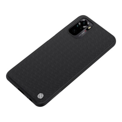 Xiaomi Redmi Note 10 4G (Note 10s, Poco M5s) „Nillkin“ Textured Case juodas dėklas - nugarėlė | Priedai.lt