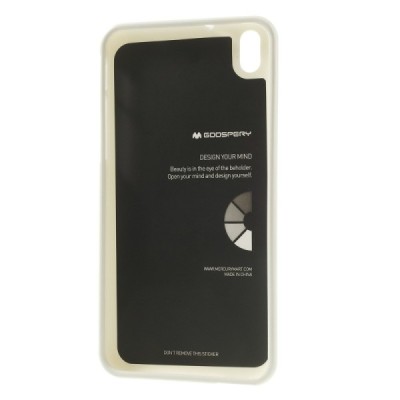 Mercury baltas HTC Desire 816 kieto silikono (TPU) dėklas / Priedai.lt