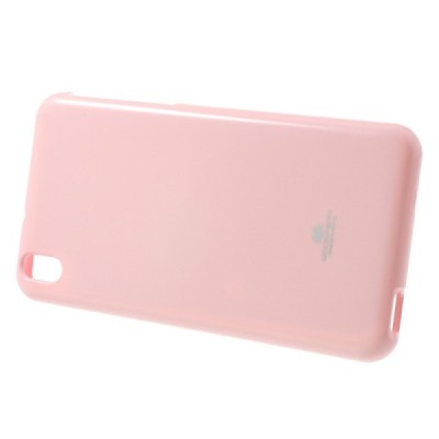 Mercury rožinis HTC Desire 816 kieto silikono (TPU) dėklas / Priedai.lt