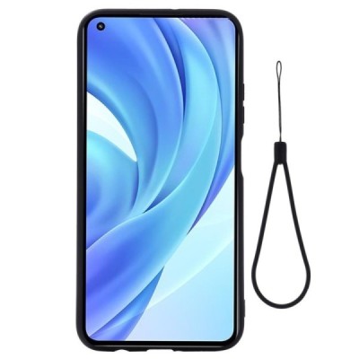 Xiaomi Mi 11 Lite Shell kieto silikono TPU juodas dėklas - nugarėlė | Priedai.lt