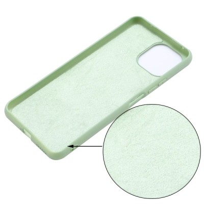 Xiaomi Mi 11 Lite Shell kieto silikono TPU žalias dėklas - nugarėlė | Priedai.lt