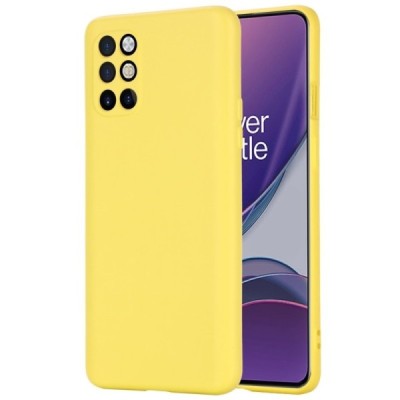 OnePlus 8T Shell kieto silikono TPU geltonas dėklas - nugarėlė | Priedai.lt