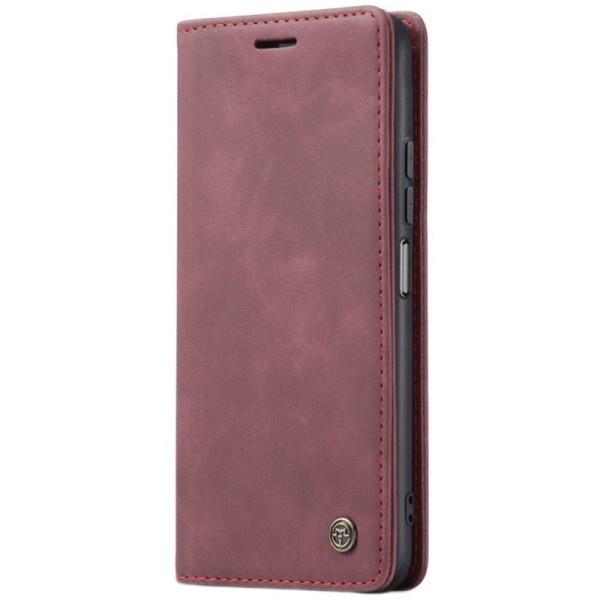 „CaseMe“ Retro Tugev tahke kaaned - burgundi (Mi 11 Lite / Mi 11 Lite NE)