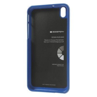 Mercury mėlynas HTC Desire 816 kieto silikono (TPU) dėklas / Priedai.lt