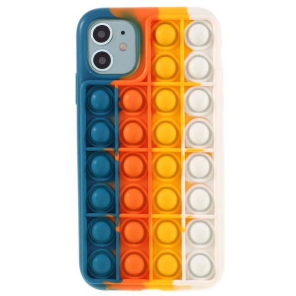 „Popit“ Bubble pehme silikoon (TPU) kaaned - sinine (iPhone 11)