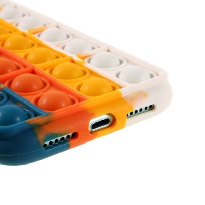 Apple iPhone 11 „Popit“ Bubble minkšto silikono TPU mėlynas dėklas - nugarėlė | Priedai.lt