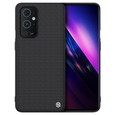 OnePlus 9 Pro „Nillkin“ Textured Case juodas dėklas - nugarėlė | Priedai.lt