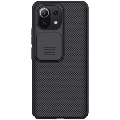 Xiaomi Mi 11 Lite Nillkin CamShield juodas dėklas, nugarėlė su kameros apsauga | Priedai.lt